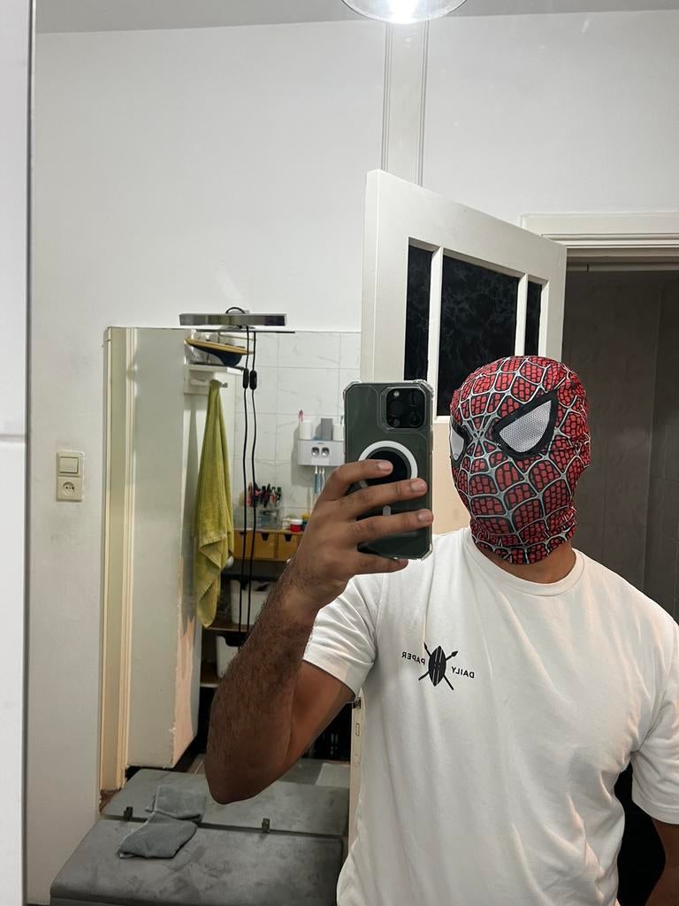 Spiderman kostuum - kinderfeest - roleplay - UNISEX, Carnaval, Verzenden, Nieuw, Overige maten