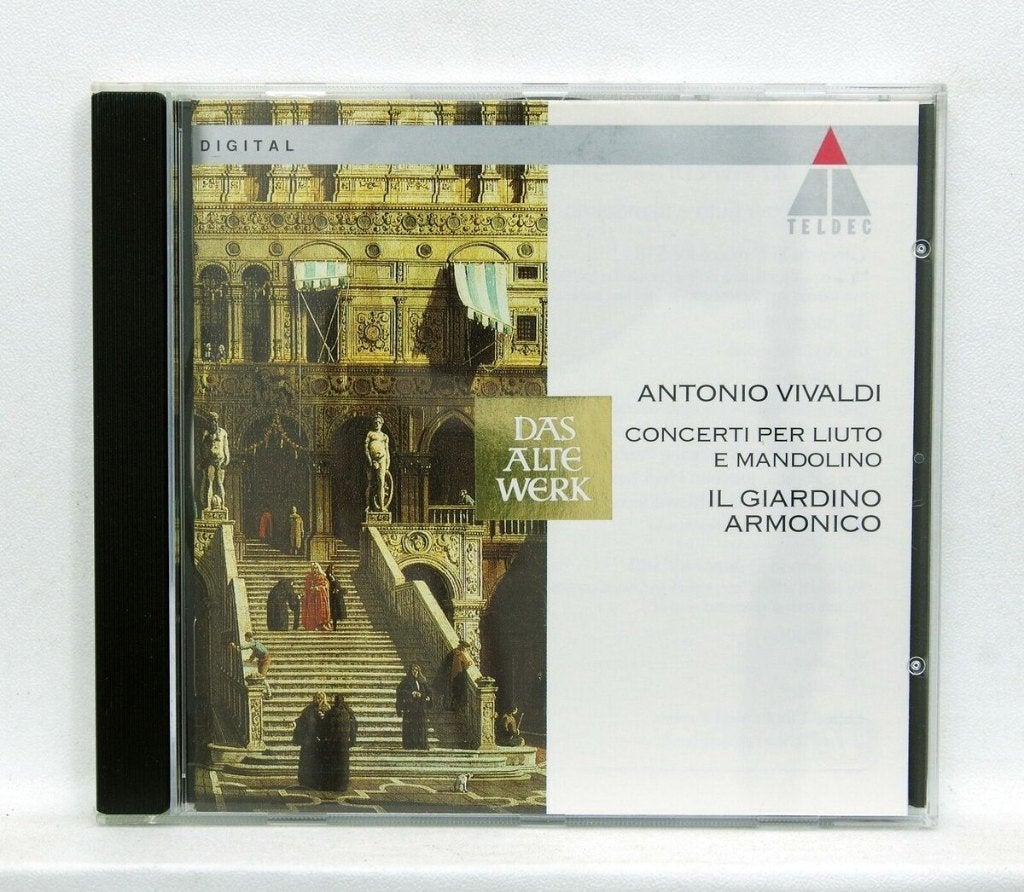 Vivaldi: Concerti per Liuto e Mandolino. Giardino Armonico, Cd's en Dvd's, Kamermuziek, Ophalen of Verzenden, Barok, Vivaldi