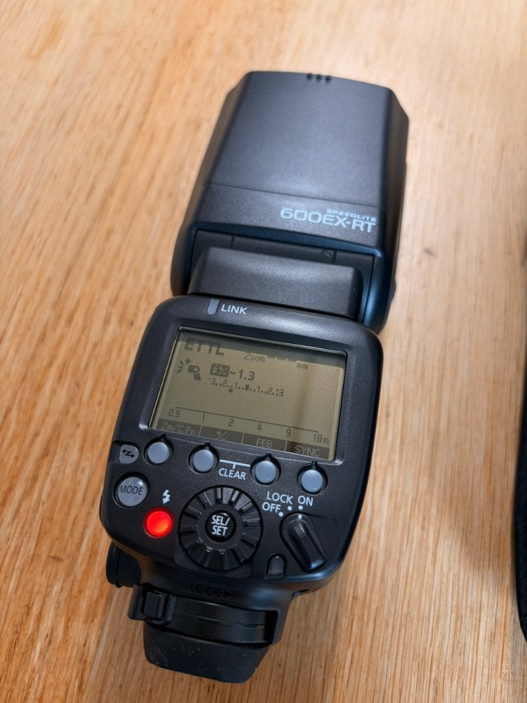 Canon SpeedLite 600 EX-RT, Audio, Tv en Foto, Fotografie | Flitsers, Ophalen, Zo goed als nieuw, Canon