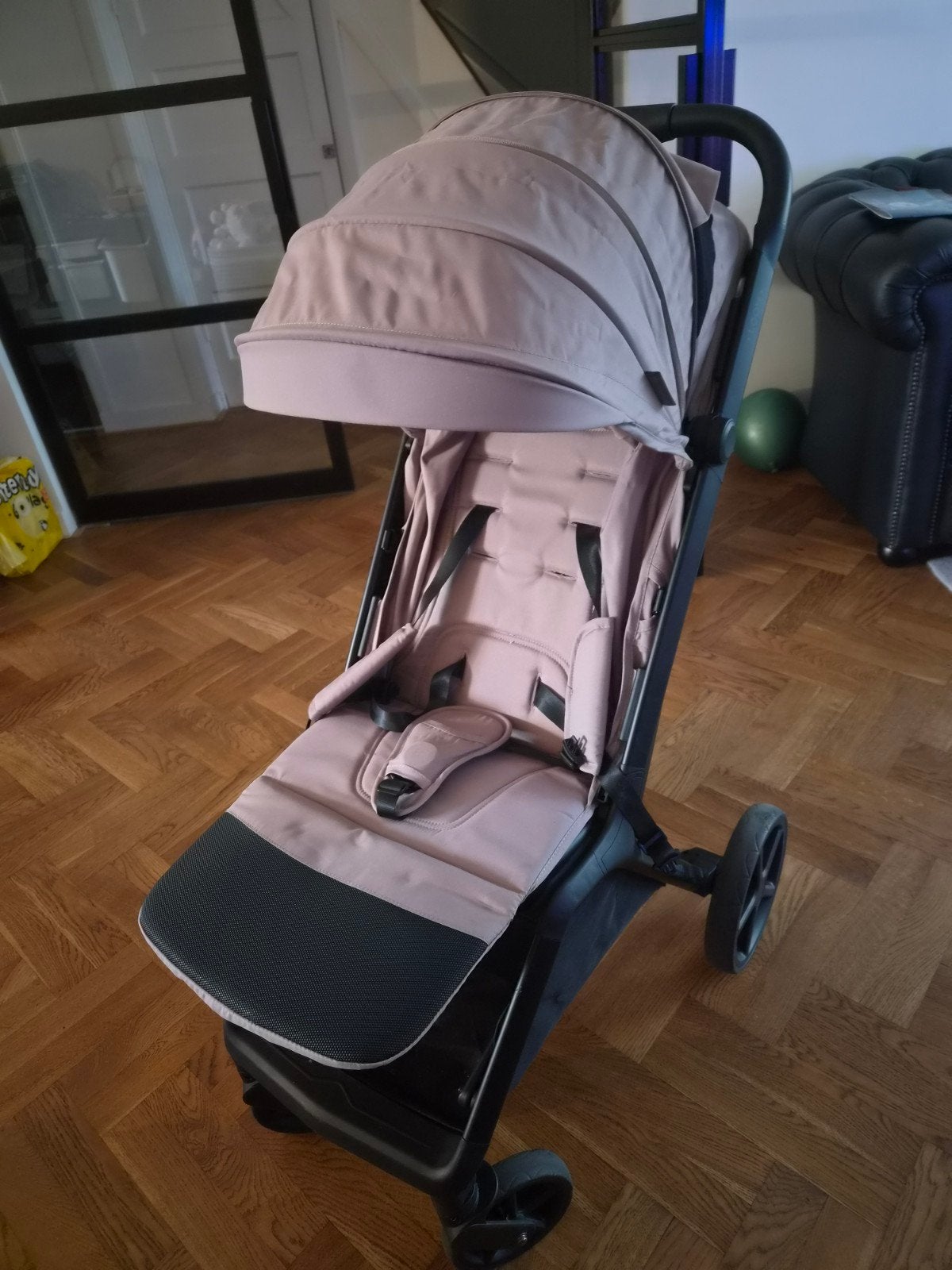 Kinderkraft Loom Buggy - Taupe Beige - Z.G.A.N., Kinderen en Baby's, Ophalen, Zo goed als nieuw, Overige merken, Verstelbare rugleuning