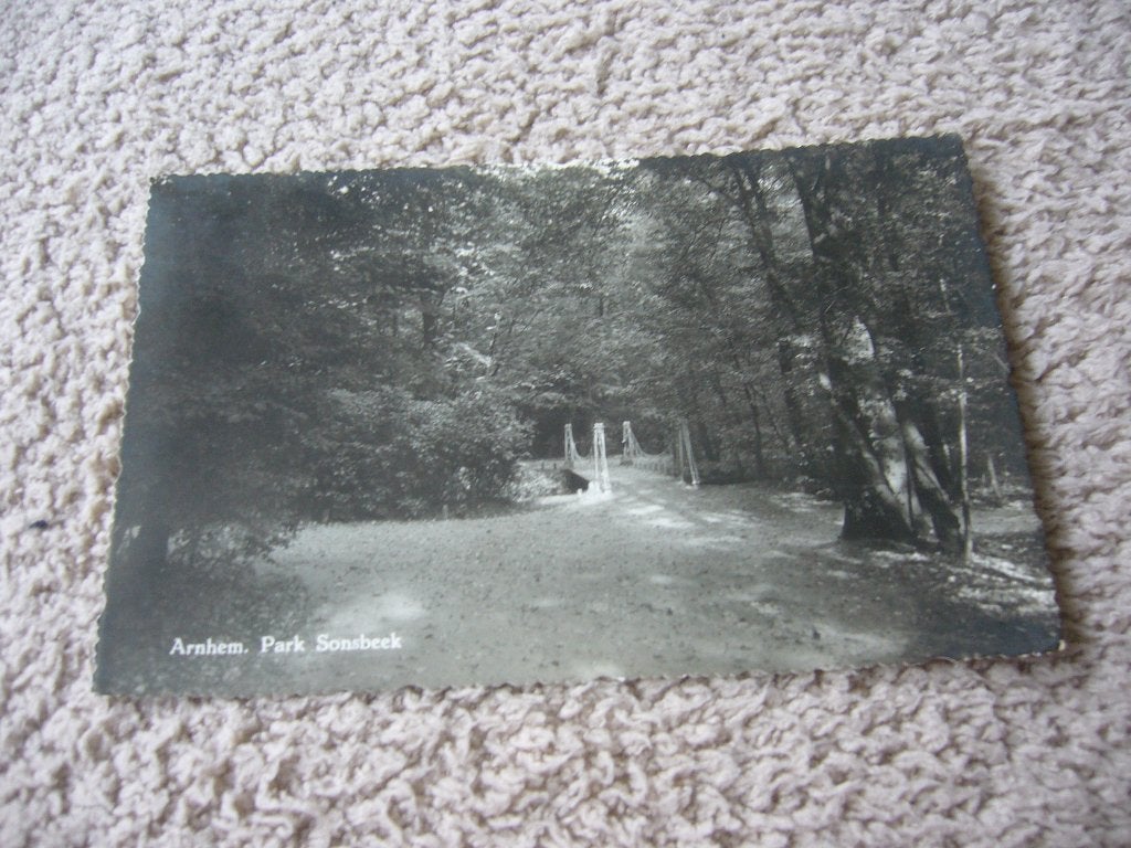 ARNHEM =  PARK SONSBEEK, Ophalen of Verzenden, 1940 tot 1960, Gelopen, Gelderland