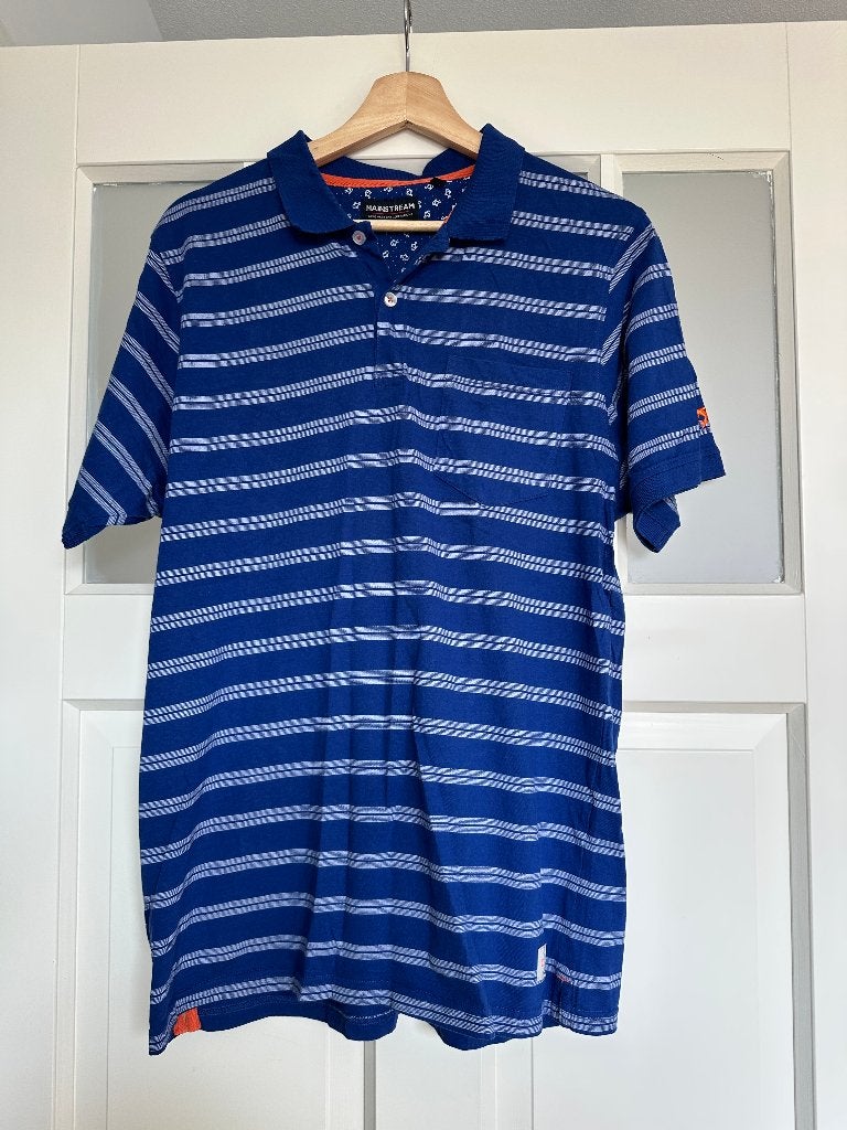 Mainstream poloshirt man maat M, Kleding | Heren, Nieuw, Maat 48/50 (M), Blauw, Mainstream