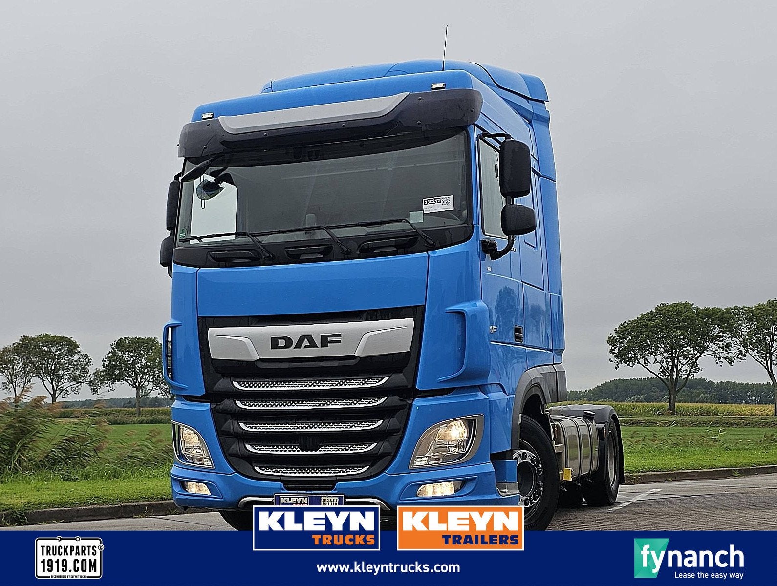DAF XF 480 intarder, Automaat, Euro 6, Blauw, Bedrijf