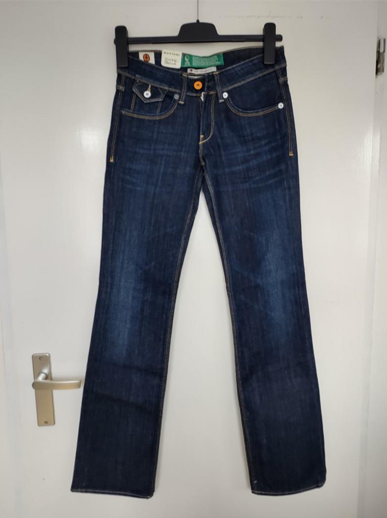 Kuyichi Candy Low Lean Shoecut Jeans - Nieuw met labels, Kleding | Dames, Blauw, Nieuw, Ophalen of Verzenden, Kuyichi