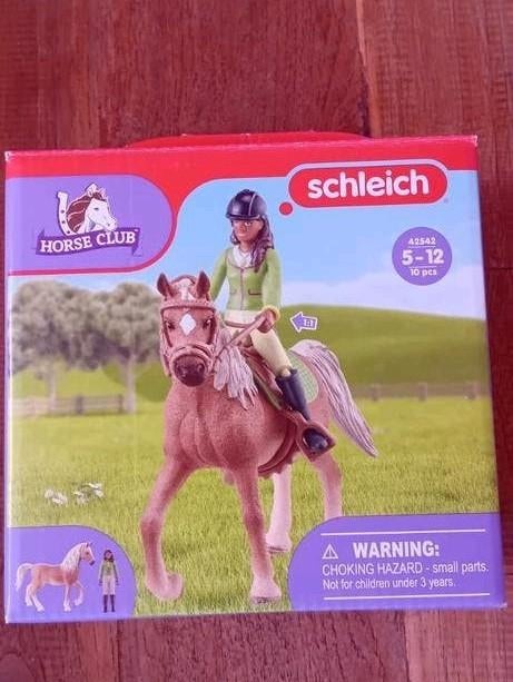 Schleich Horse Club Sarah en Mystery 42541, Ophalen of Verzenden, Zo goed als nieuw