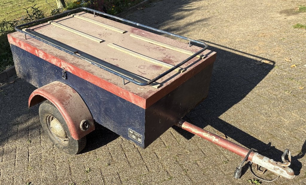 Bagagewagentje met deksel te koop, Ophalen, Gebruikt