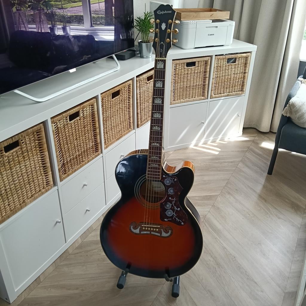 Epiphone gitaar, Muziek en Instrumenten, Ophalen, Gebruikt, Overige typen