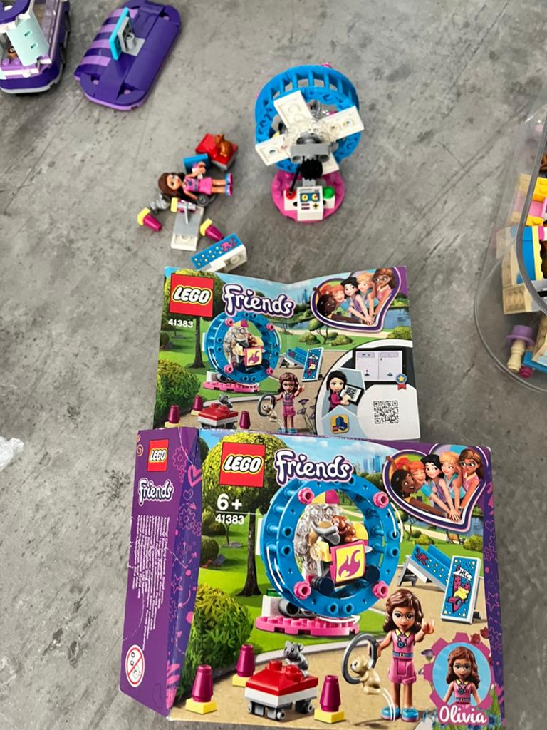 Lego friends veel setjes met dozen en boekjes, Ophalen of Verzenden, Zo goed als nieuw
