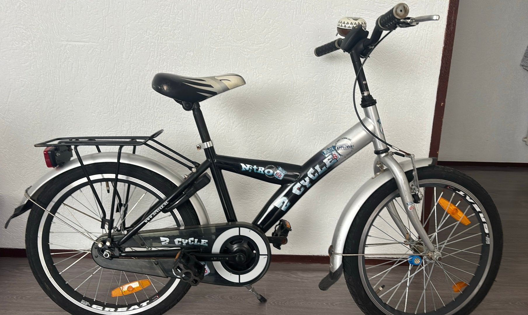 Kinder fiets, Fietsen en Brommers, Fietsen | Jongens, Ophalen, Zo goed als nieuw, 20 inch