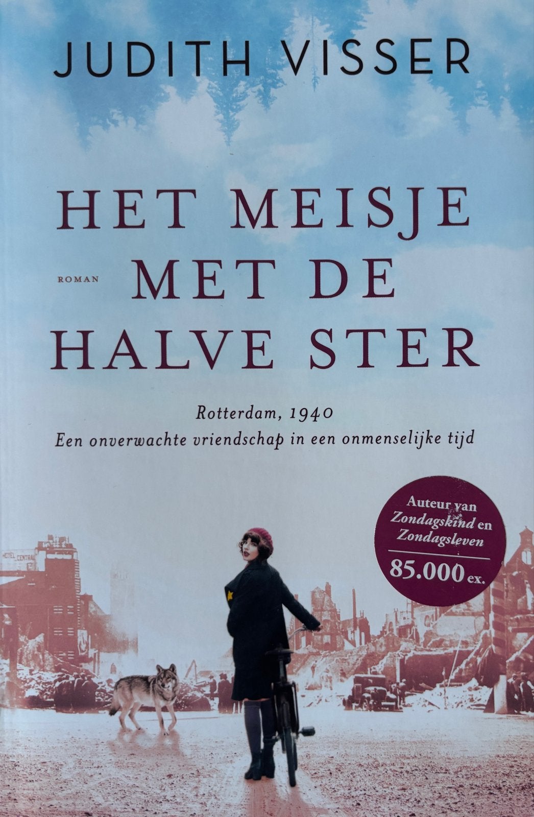 Het Meisje met de Halve Ster - Judith Visser, Ophalen of Verzenden, Zo goed als nieuw, Nederland