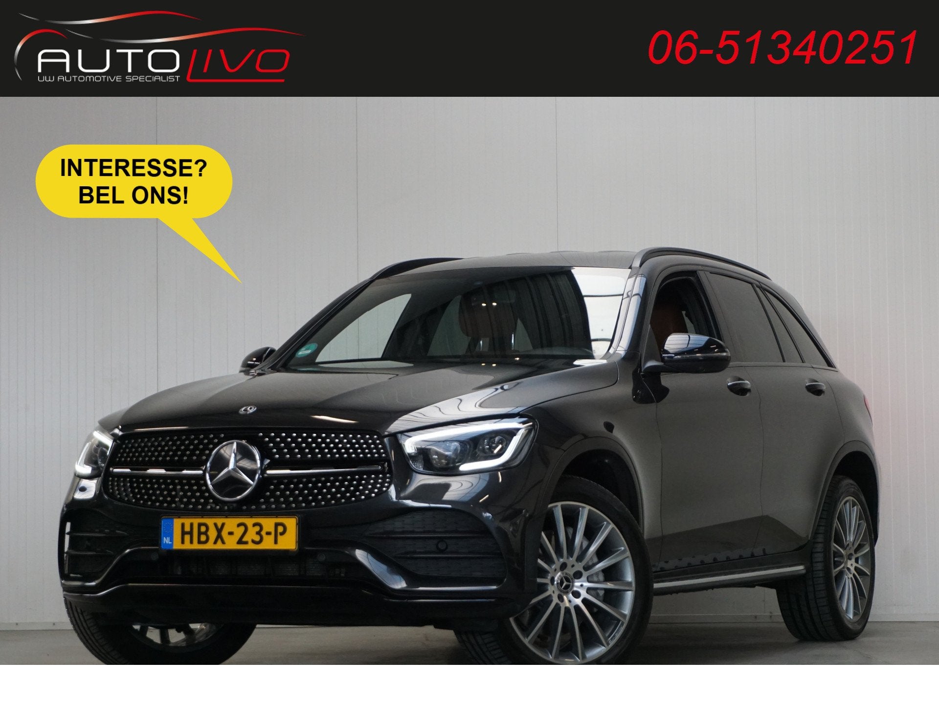 Mercedes-Benz GLC 300de 4MATIC Business Solution AMG NIEUW S, Automaat, Gebruikt, 4 cilinders, 2000 kg