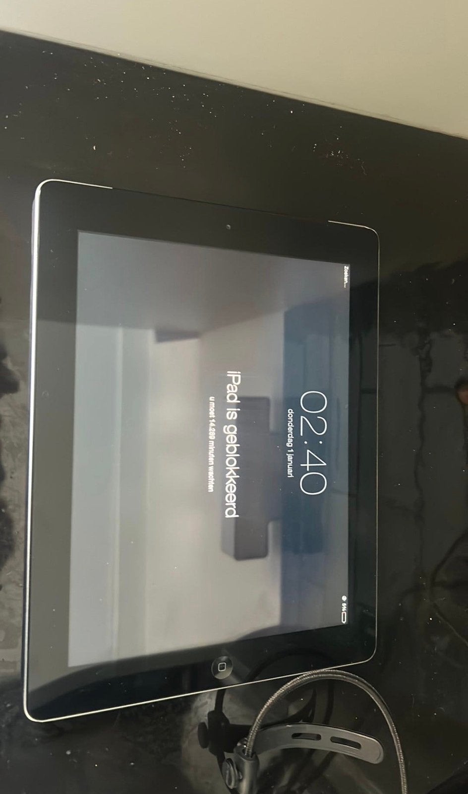 Apple iPad A1460 (4e generatie) (geblokkeerd), 10 inch, Gebruikt, 32 GB, Apple iPad