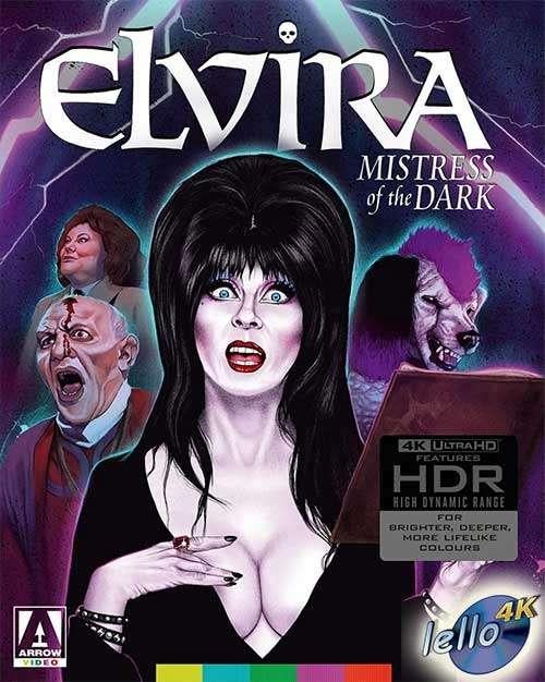 Blu-ray 4K: Elvira: Mistress of the Dark, L.E. (1988) UK NN, Cd's en Dvd's, Blu-ray, Ophalen of Verzenden, Nieuw in verpakking