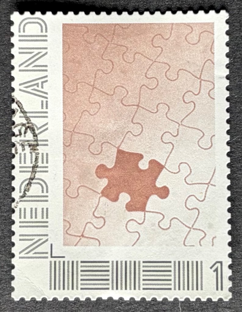 Persoonlijke postzegel Nederland Puzzel 2011, Ophalen of Verzenden, Na 1940, Gestempeld