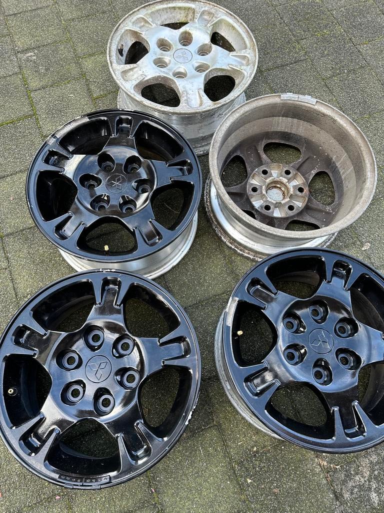 Aluminium velgen, Ophalen, Gebruikt