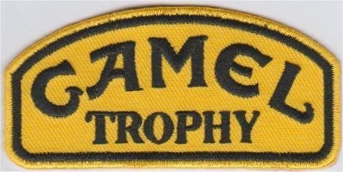 Camel Trophy patch embleem #1, Verzamelen, Verzenden, Nieuw, Auto's