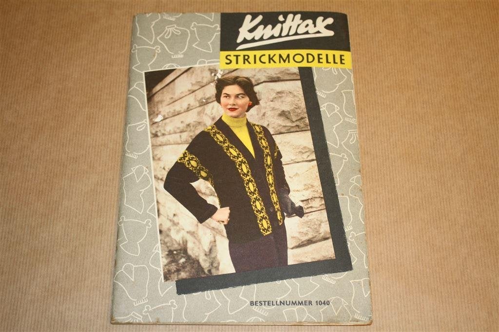 Knittax Strickmodelle - Zeldzame uitgave ca 1961 !!, Ophalen of Verzenden, Gelezen, Mode algemeen