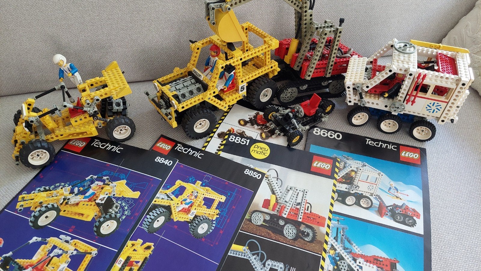 Lego technic 8840  8850  8851  8660  8832, Gebruikt, Verzenden, Lego, Technic