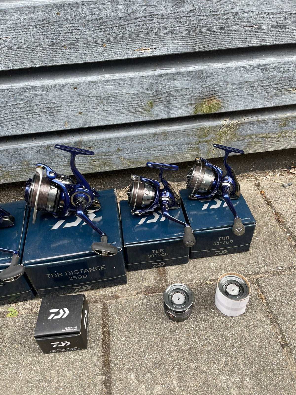 Matrix horizon ultra pro feeders met daiwa tdr qd, Ophalen, Zo goed als nieuw, Werphengel