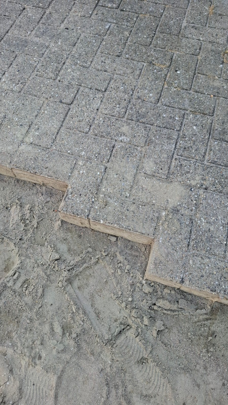 beton klinkers, Ophalen of Verzenden, Gebruikt, Beton, Klinkers
