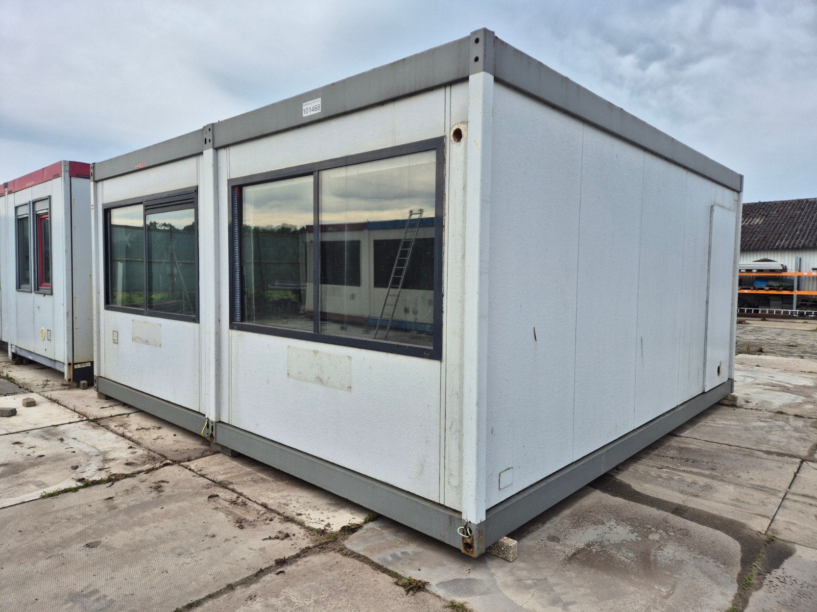 6x6 kantoorunit woonunit bouwkeet container huisvesting, Ophalen