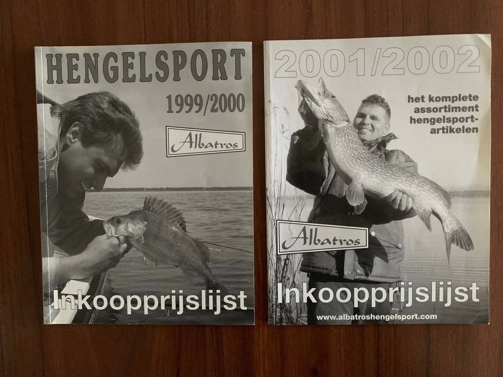 Hengelsport visboeken albatros catalogus vissen sportvissen, Watersport en Boten, Ophalen of Verzenden, Zo goed als nieuw, Boek of Tijdschrift