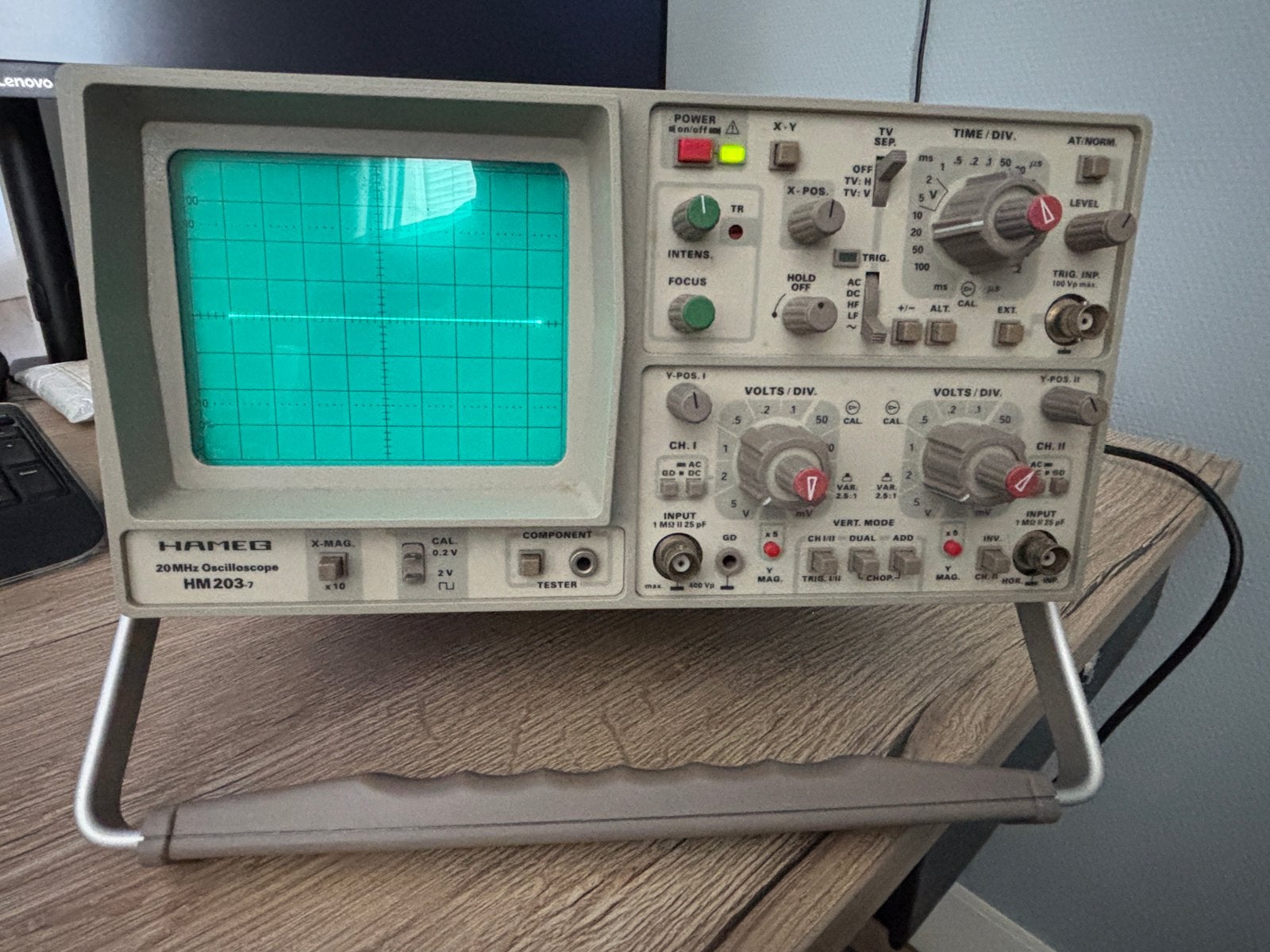 Oscilloscope Hameg hm203-7, Ophalen of Verzenden, Gebruikt