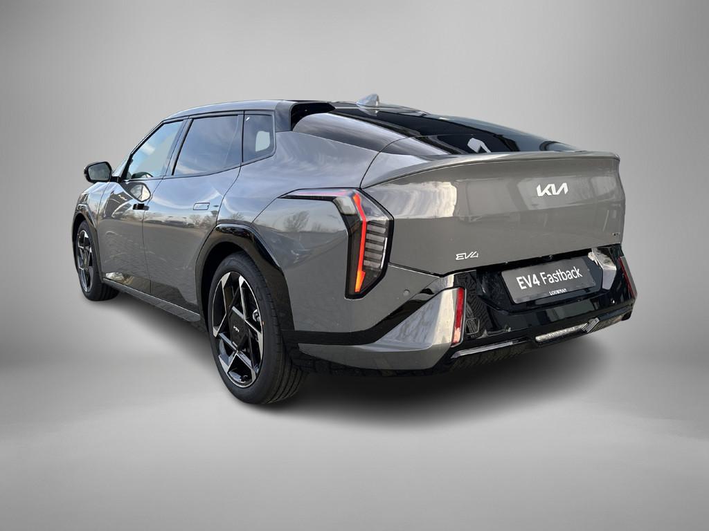 Kia EV4 Fastback GT-Line Business Edition 81.4kWh (bj 2026), Auto's, Kia, 12 maanden, Metallic lak, Zwart, Leder