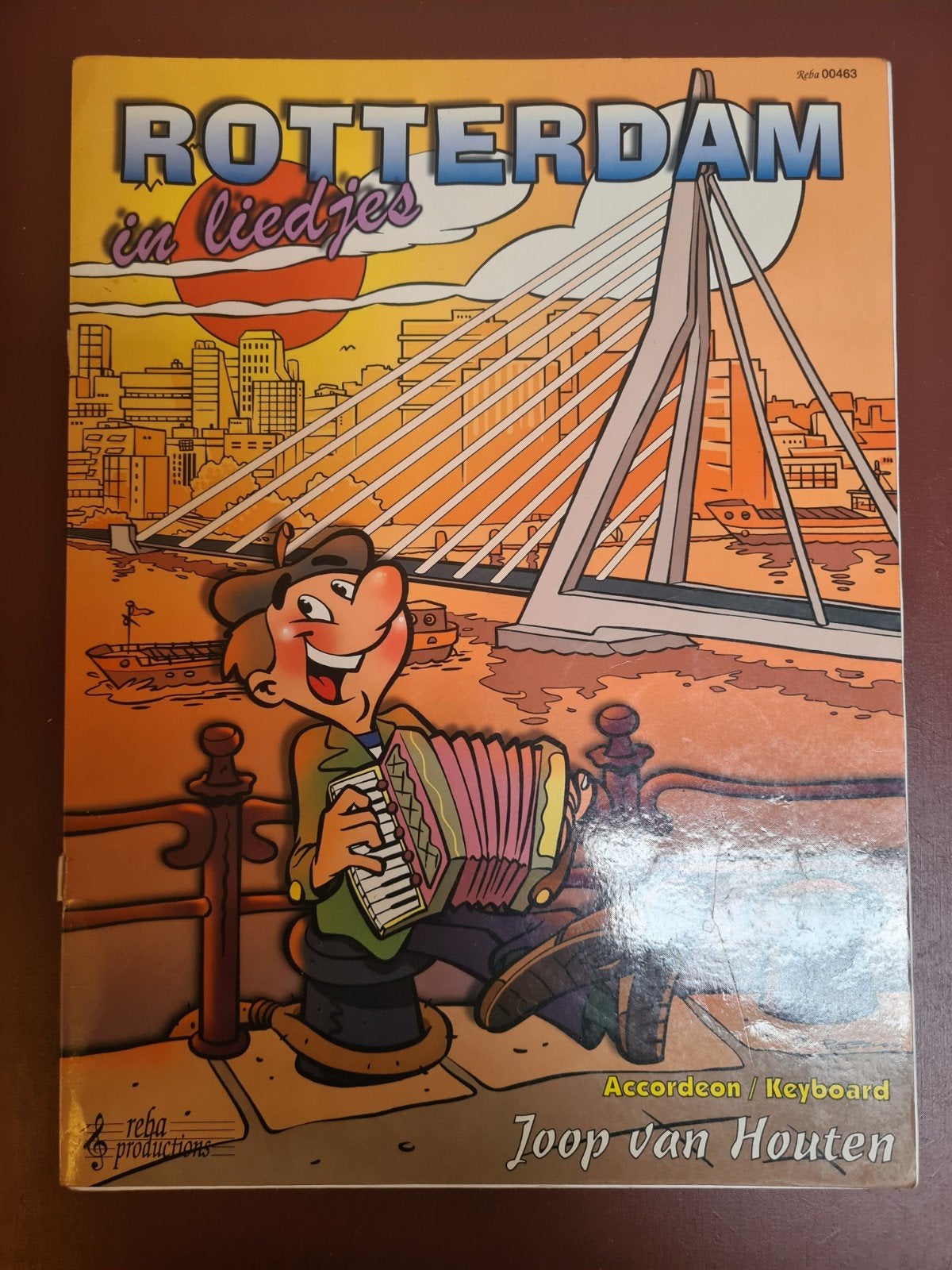 Rotterdam in Liedjes - Joop van Houten (Accordeon/Keyboard), Keyboard, Gebruikt, Ophalen of Verzenden, Thema