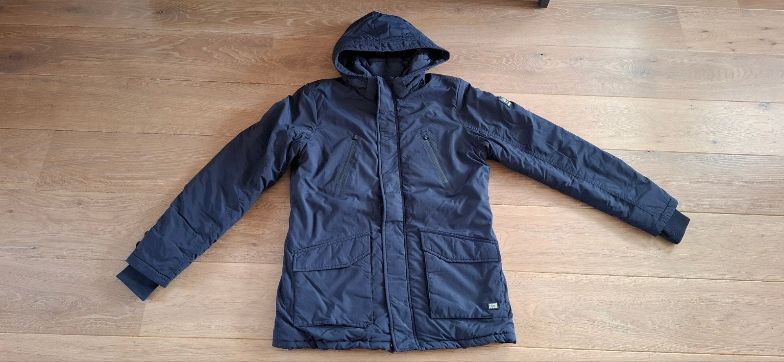 Cars Jeans winterjas maat S, Cars Jeans, Blauw, Ophalen of Verzenden, Gedragen