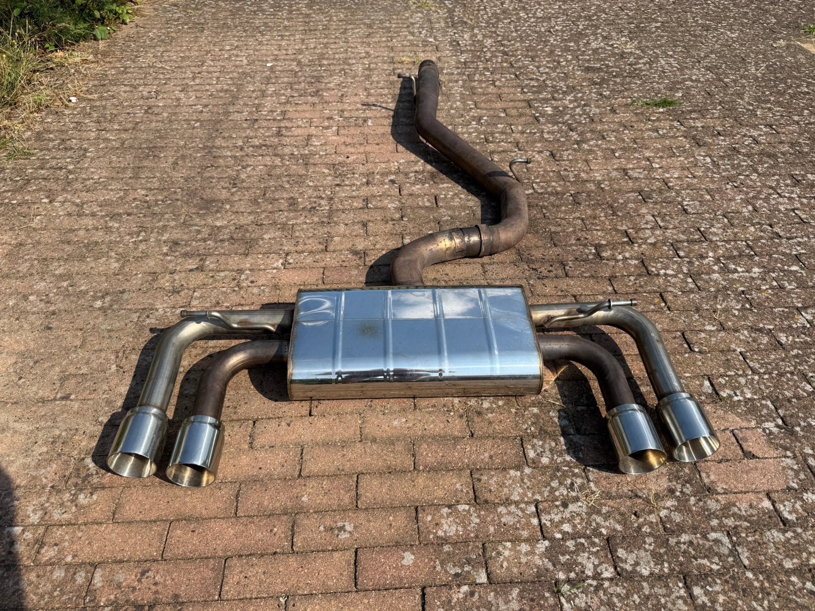 Golf 7R BASTUCK Catback uitlaatsysteem, Ophalen, Audi