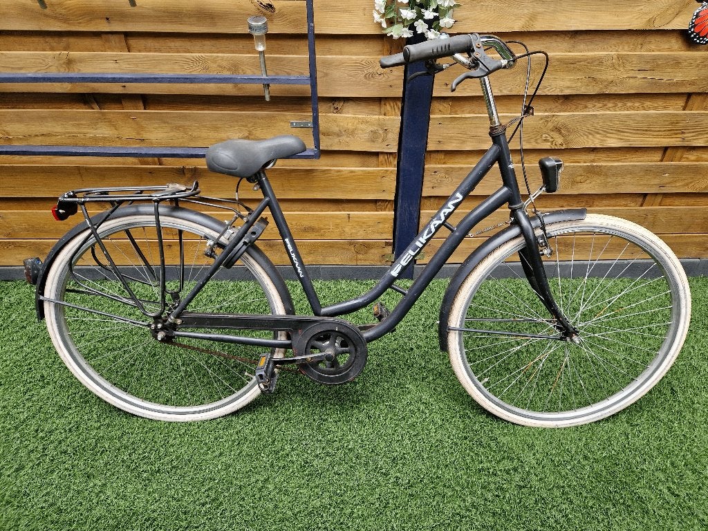 Damesfiets Pelikaan, Gebruikt, Velgrem, 50 tot 53 cm, Ophalen
