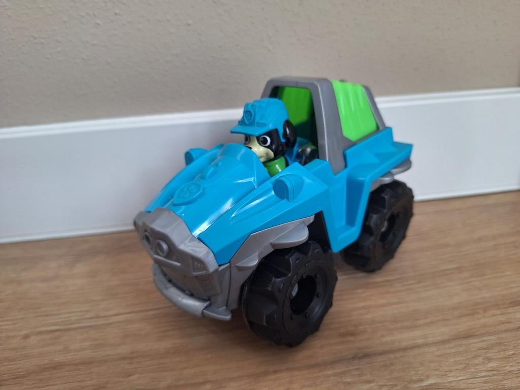 Paw Patrol Tracker's Jungle Cruiser met figuur, Kinderen en Baby's, Ophalen of Verzenden, Gebruikt