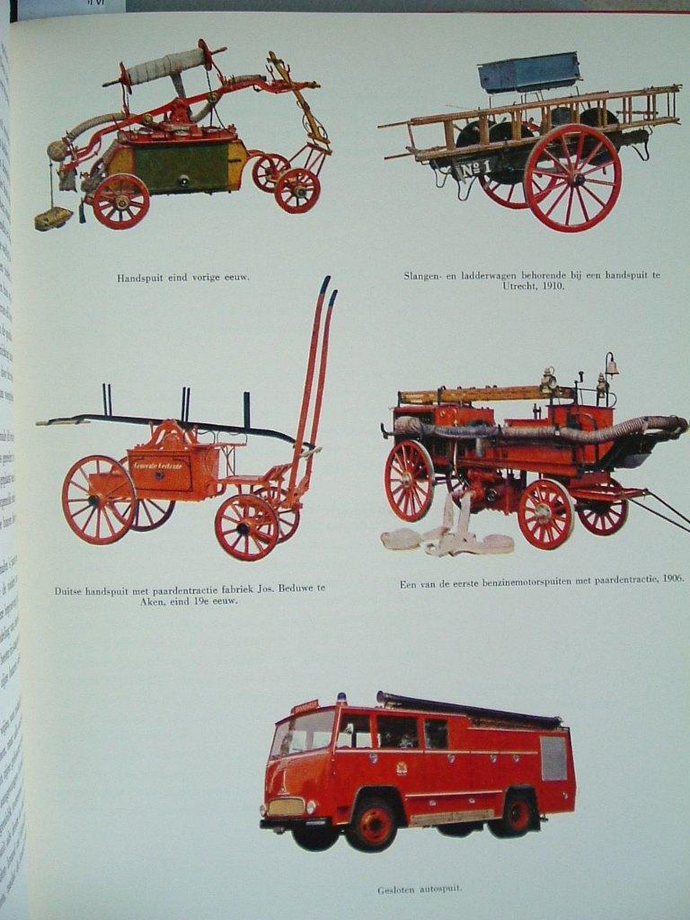 In vuur & vlam. Geschiedenis van de brandbestrijding., Boeken, Gelezen, Overige onderwerpen, G.J. Verburg, Ophalen of Verzenden