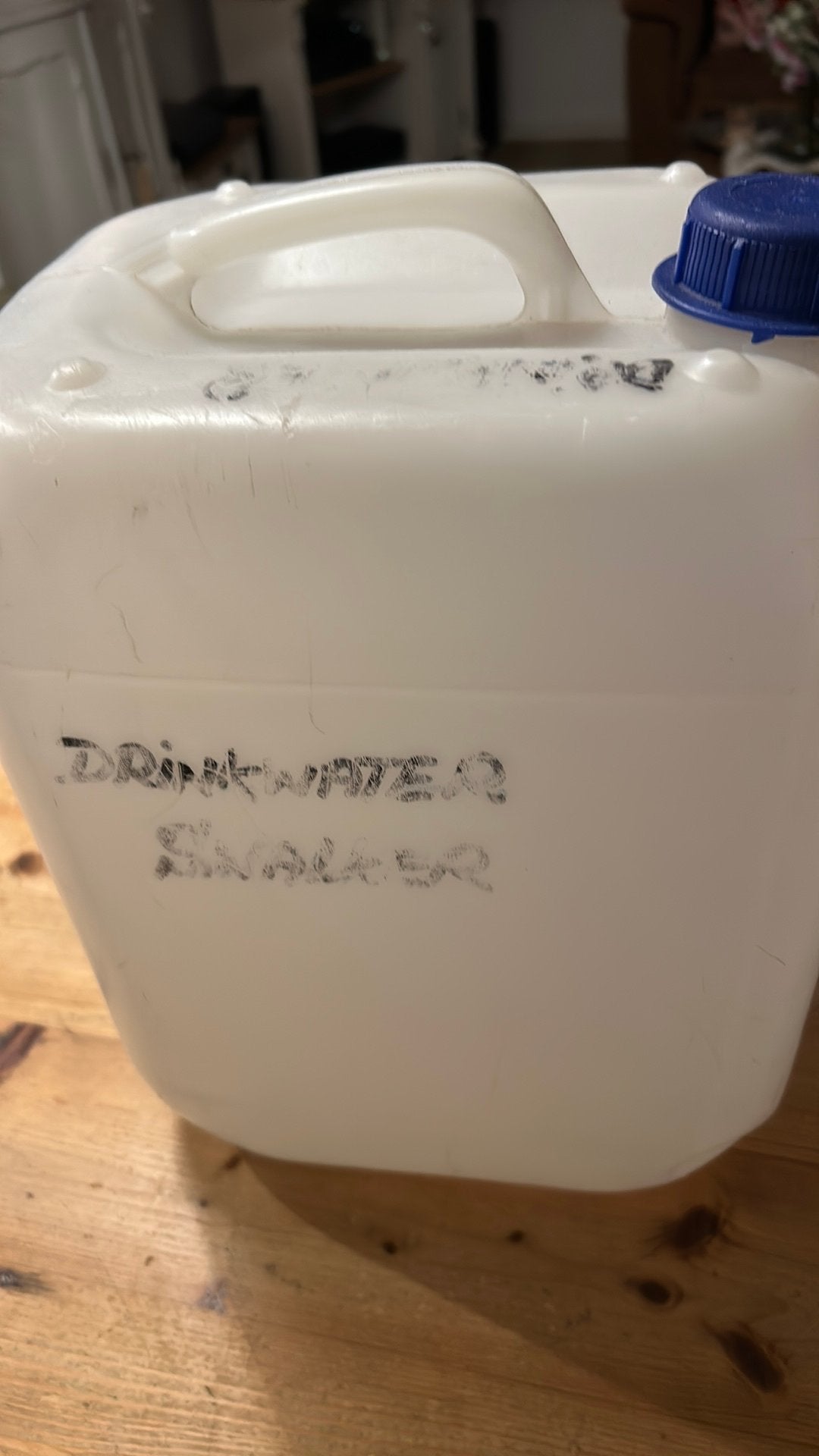 Jerrycan voor water, Caravans en Kamperen, Ophalen of Verzenden, Zo goed als nieuw