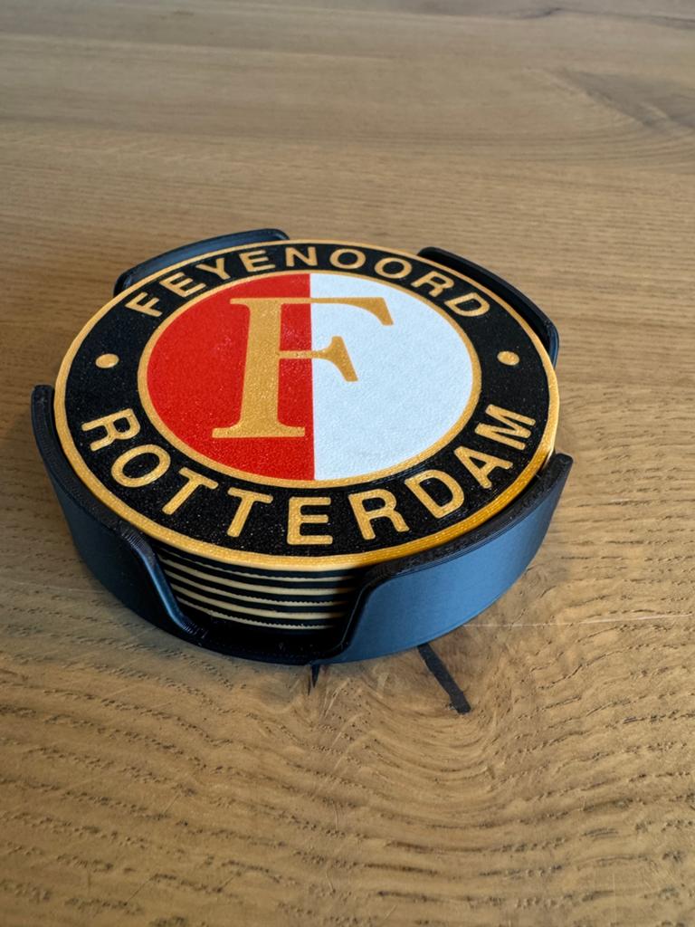 Feyenoord onderzetters, Huis en Inrichting, Ophalen of Verzenden, Nieuw