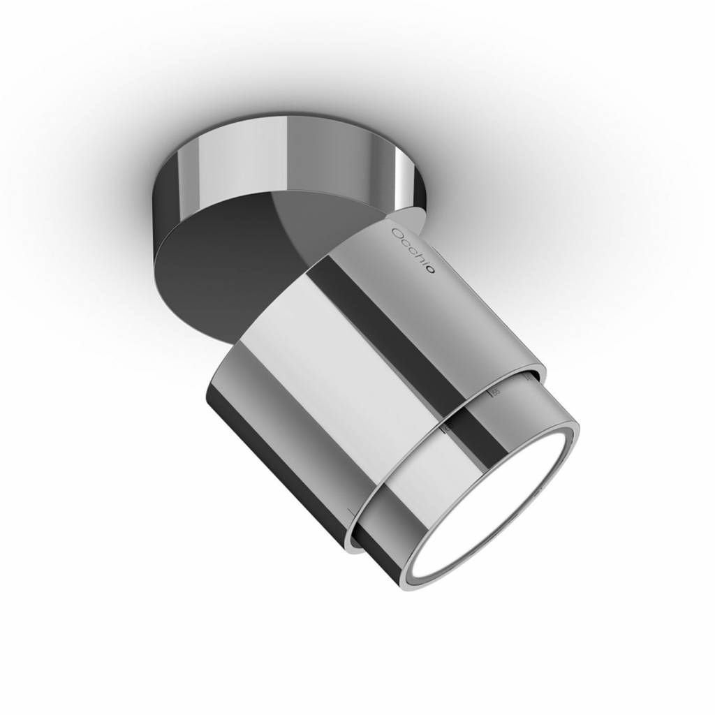 Occhio Lui volto Volt plafondlamp Chroom. Nieuw, Huis en Inrichting, Ophalen of Verzenden, Nieuw