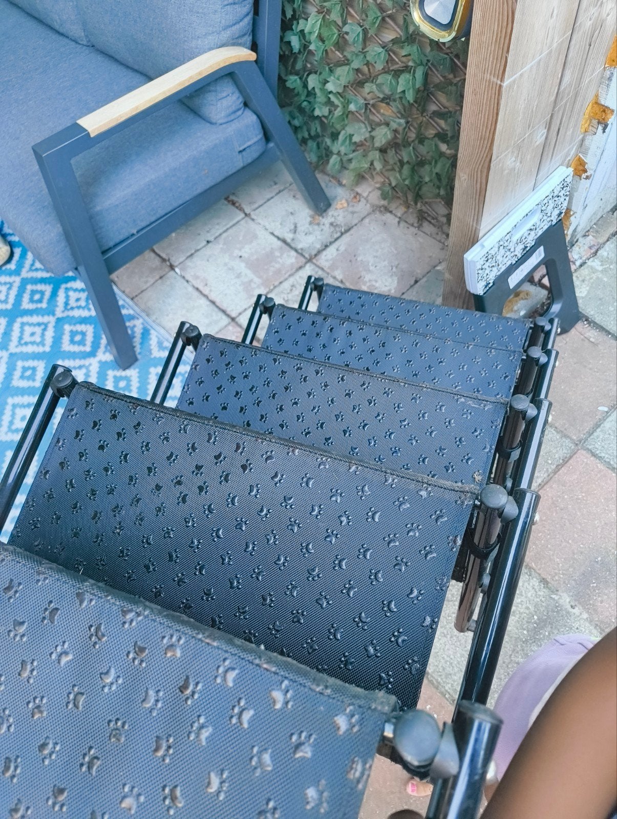 trapje voor hond, Ophalen