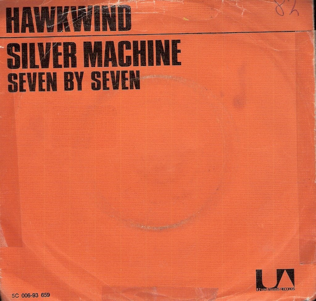 Hawkwind -Silver Machine Prog UK ROCK 1972-ook VERZENDEN, Ophalen, Gebruikt, Rock en Metal