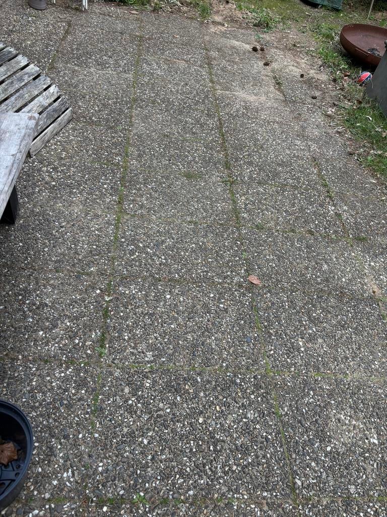 Grindtegels 40x60cm - 150 stuks (zelf verwijderen), Ophalen, Gebruikt, 10 m² of meer, Grind