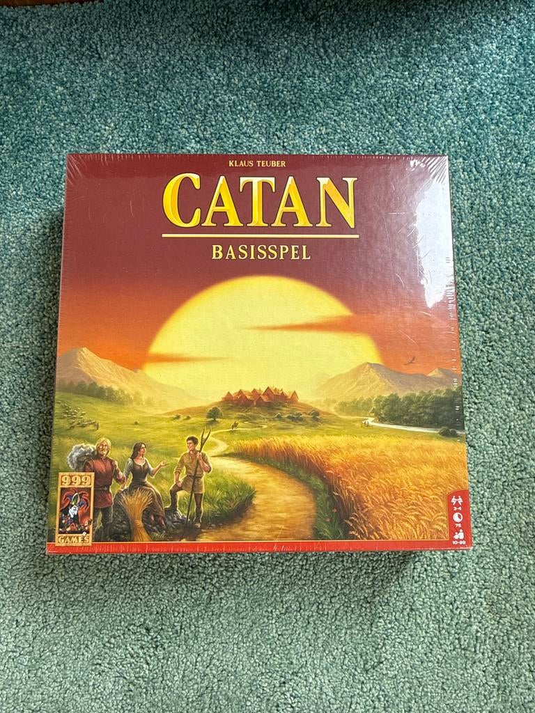 Catan Basisspel - Nieuw in seal, Drie of vier spelers, Ophalen of Verzenden, Nieuw