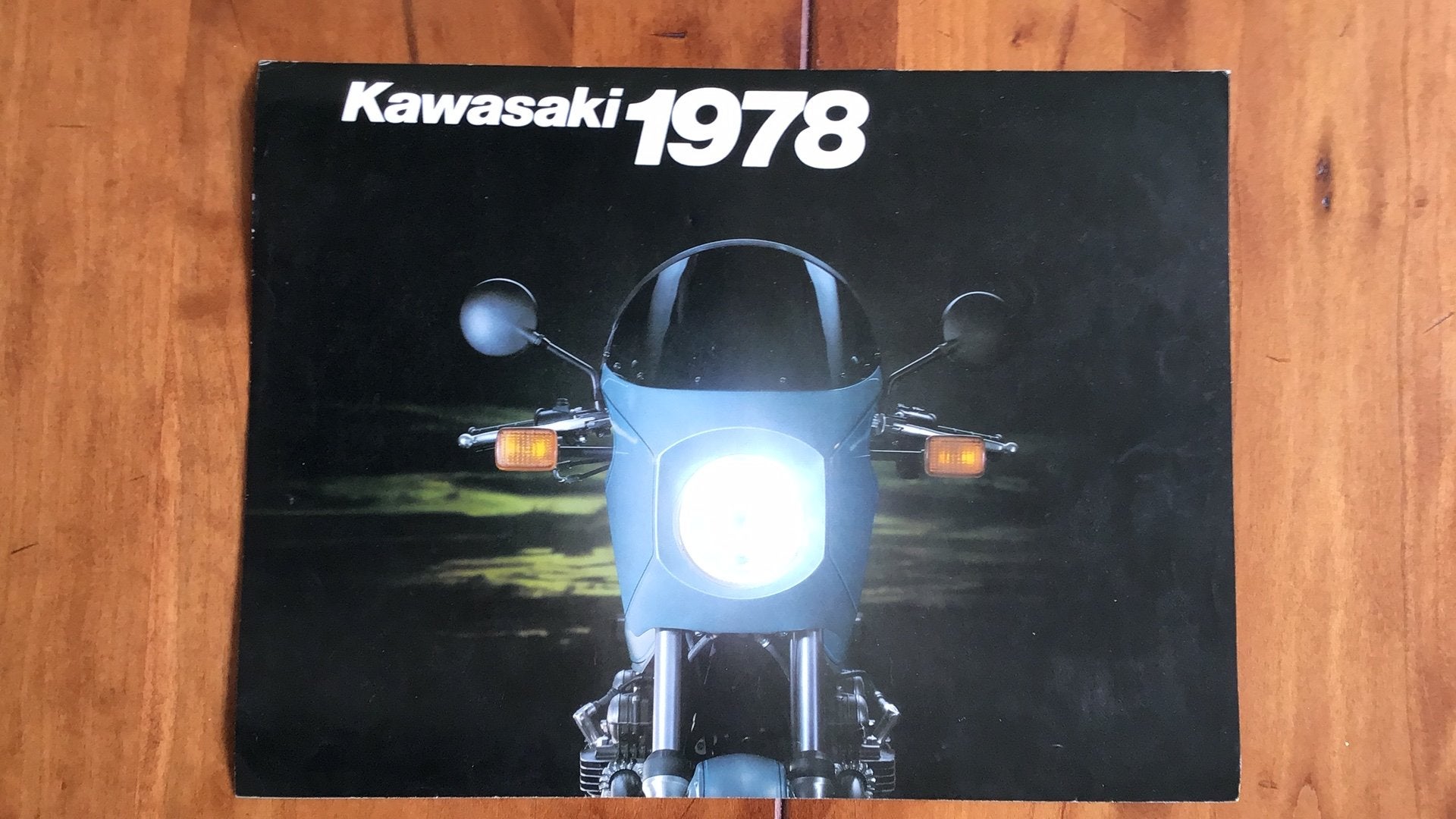 Kawasaki folder 1978, Ophalen of Verzenden, Zo goed als nieuw, Overige merken