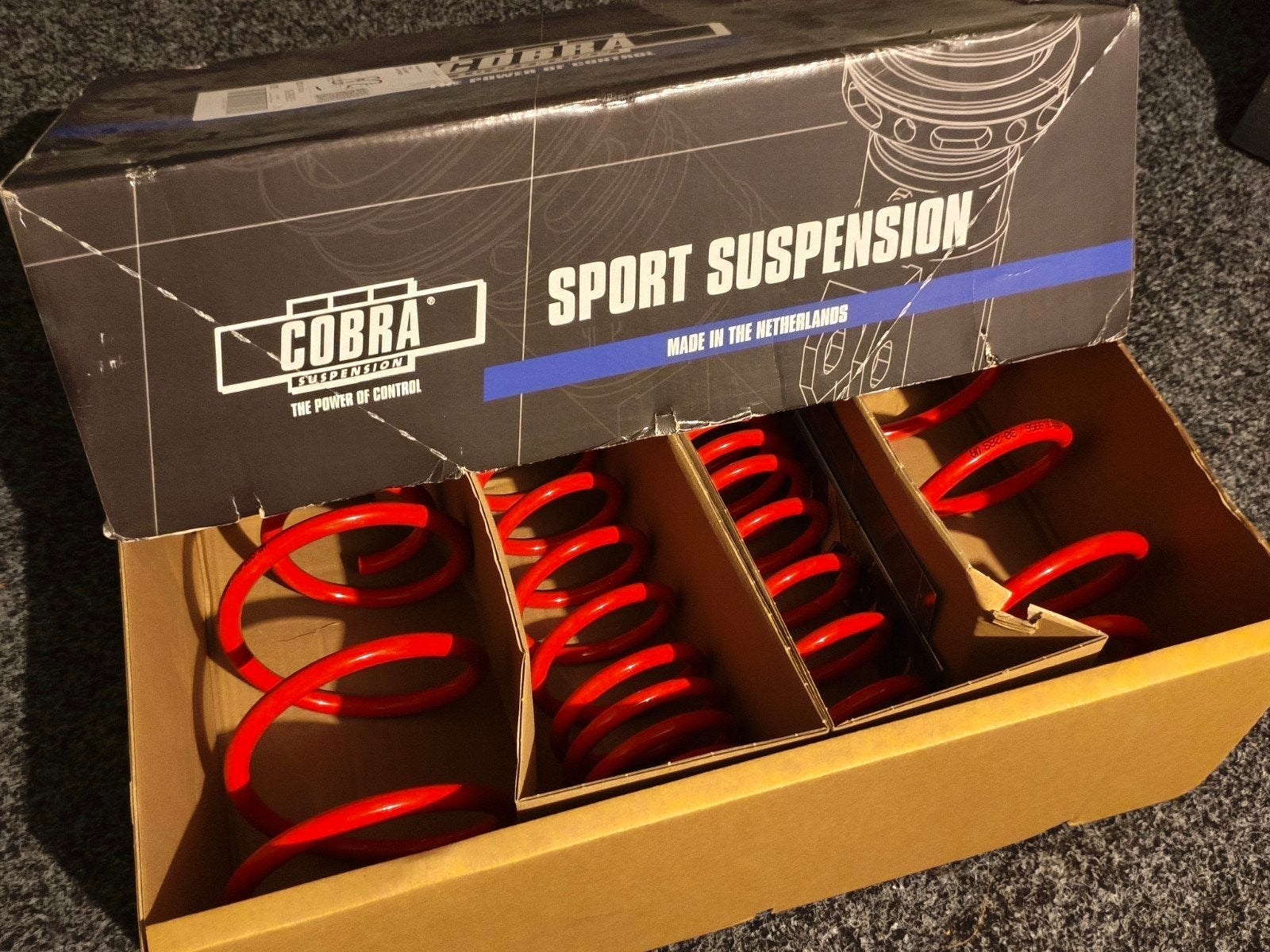 Ford focus mk2 ST verlagingsveren cobra suspension, Ophalen of Verzenden