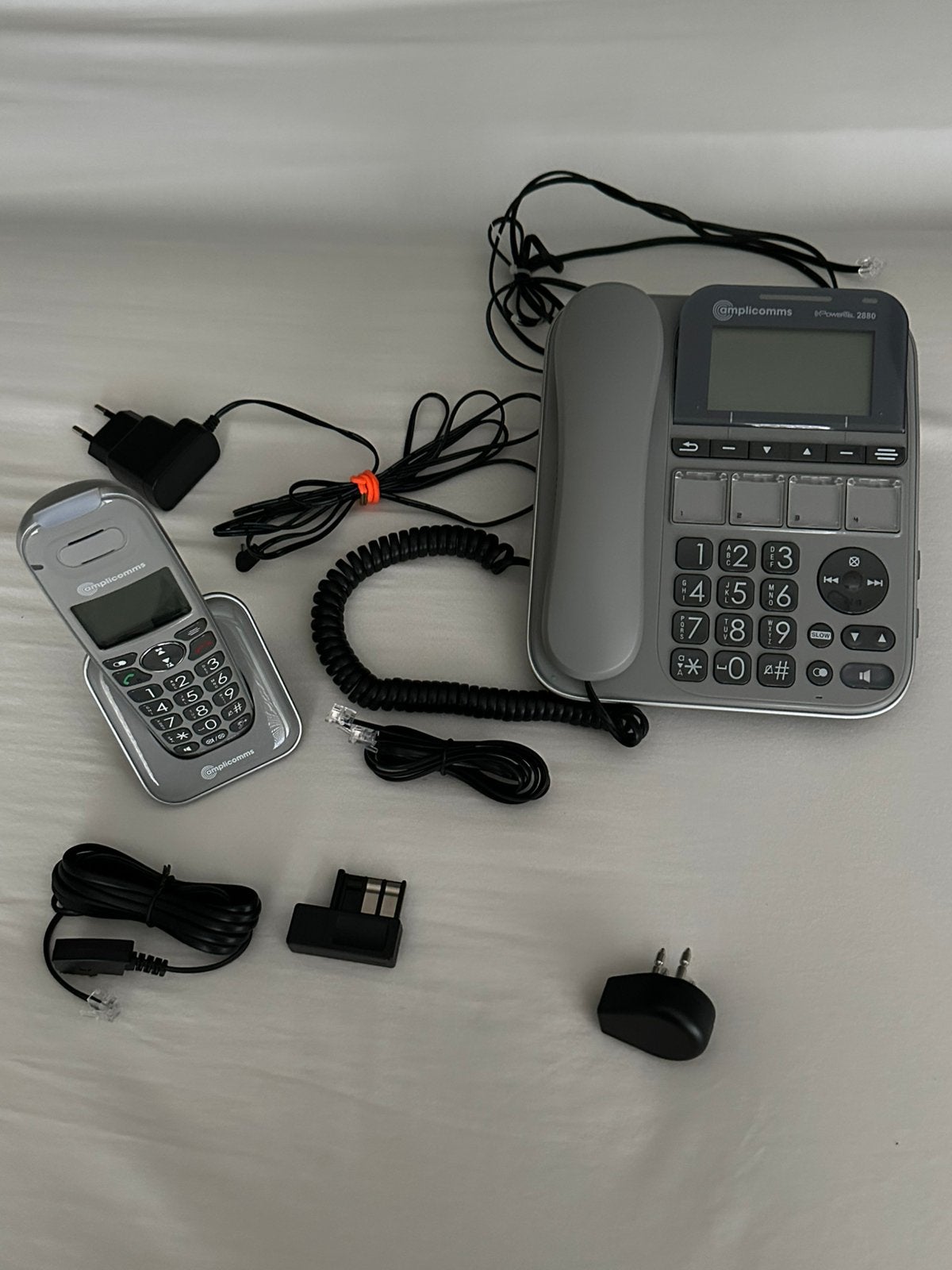 Huistelefoon voor slechthorenden combinatieset, Telecommunicatie, Vaste telefoons | Niet Draadloos, Ophalen, Zo goed als nieuw