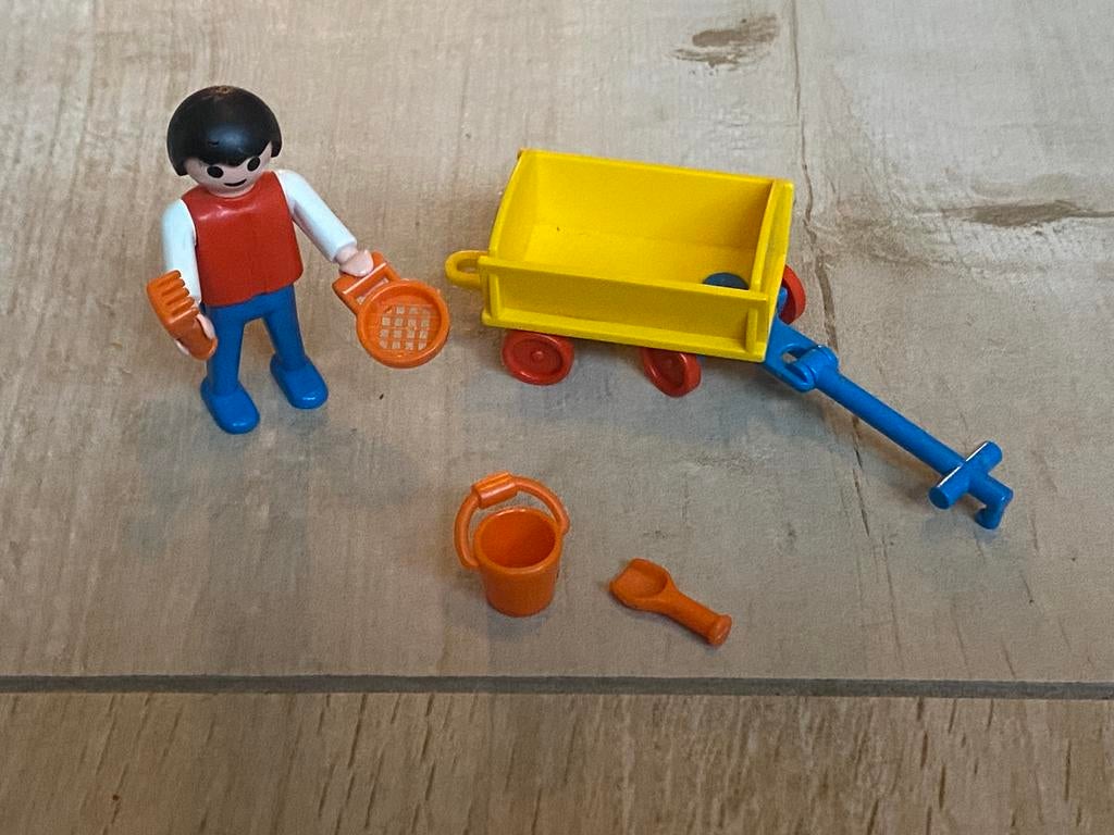 Playmobil vintage set 3356 bolderkar, Ophalen, Zo goed als nieuw