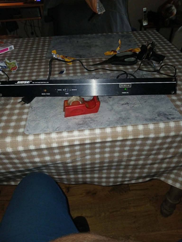 bose 102 system controller, Ophalen of Verzenden, Gebruikt, 120 watt of meer, Overige merken