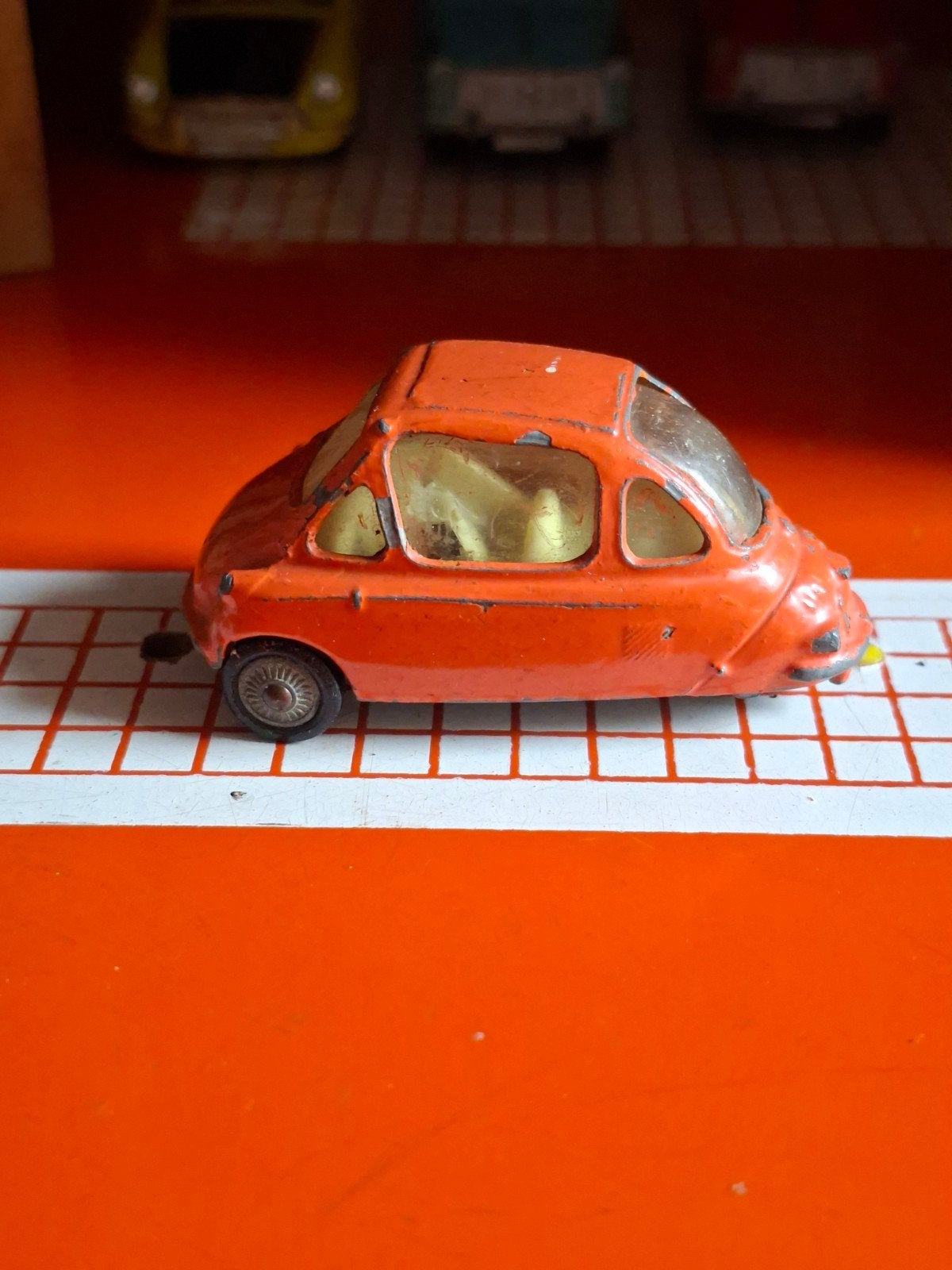Corgi Toys Heinkel nr 233 - Opknapper/Reparatie, Ophalen of Verzenden, Gebruikt, Auto