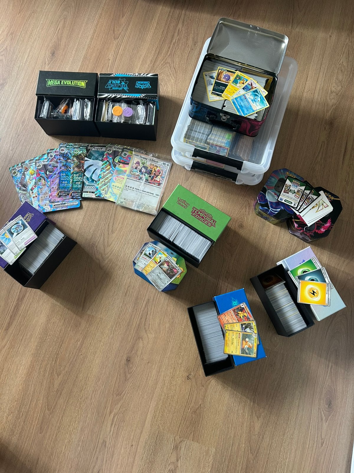 Pokemon collectie 10.000+ kaarten., Ophalen, Zo goed als nieuw, Meerdere kaarten