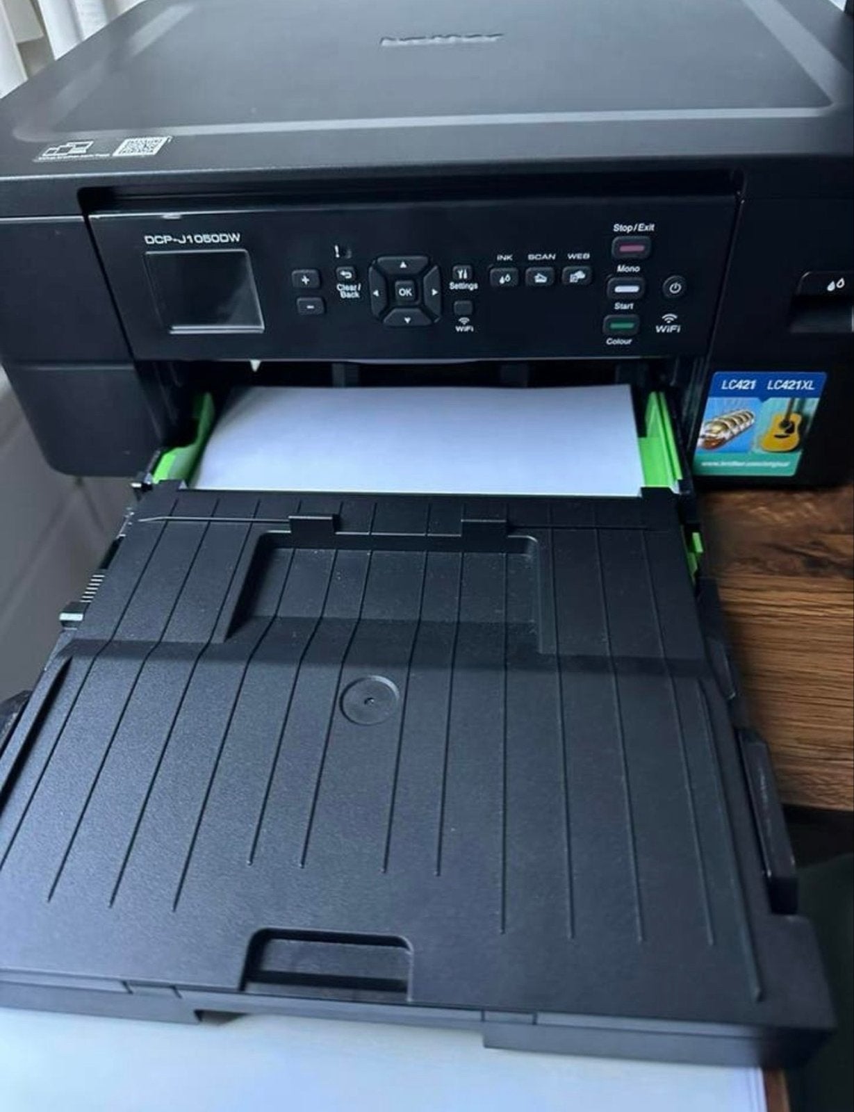 Brother All-in-one kleureninkjet printer, Computers en Software, Printers, Zo goed als nieuw, All-in-one, Inkjetprinter, Faxen