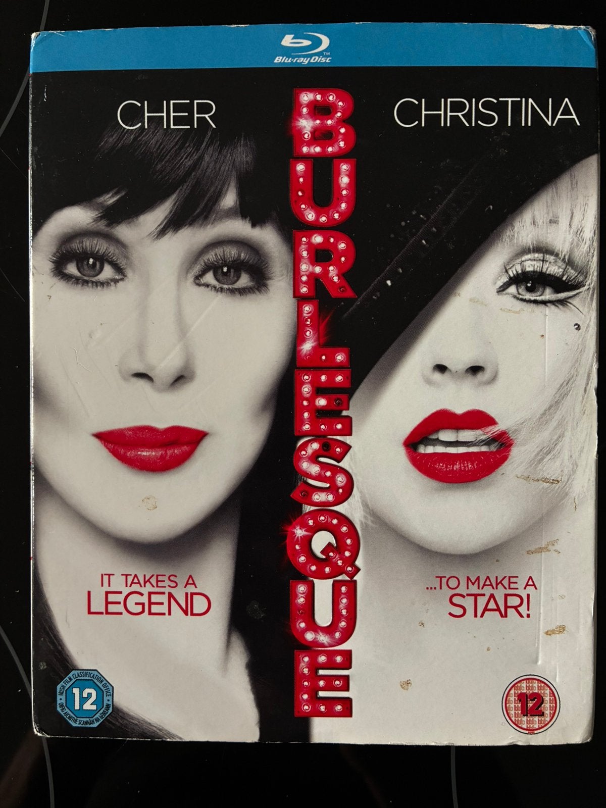 Burlesque Blu-ray (Import) - Cher & Christina Aguilera, Cd's en Dvd's, Blu-ray, Gebruikt, Muziek en Concerten, Ophalen of Verzenden